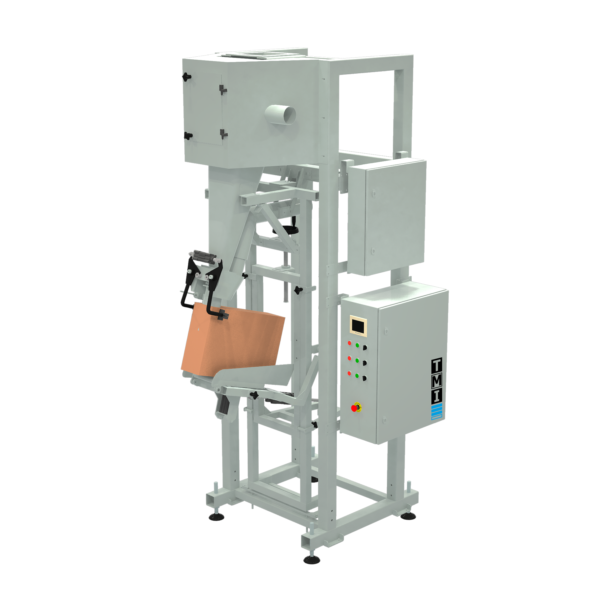 Semi-automatic valve bag filling machine